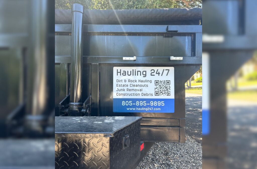 A Hauling 24/7 team member carrying out junk removal in Camarillo, CA, highlighting the value of hiring a dependable and eco-friendly local service.